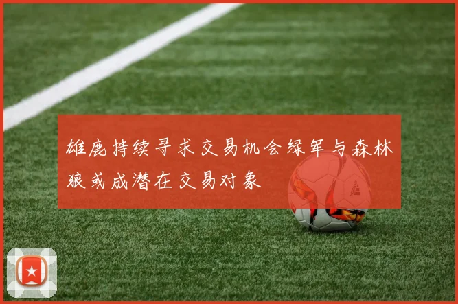 雄鹿持续寻求交易机会绿军与森林狼或成潜在交易对象